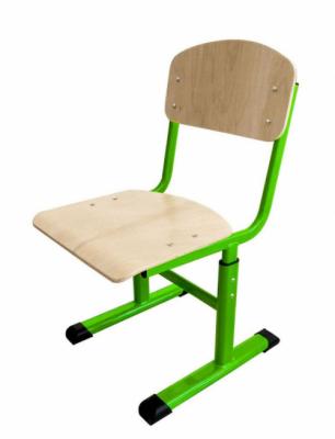 Учнівський стілець Т-подібний, ПОСИЛЕНИЙ,на плоскоовальній трубі, АНШАР ГРУП (132350),регул. глибина сидіння,регул. по висоті 380х420-455х775-855мм,рост.гр№3-6